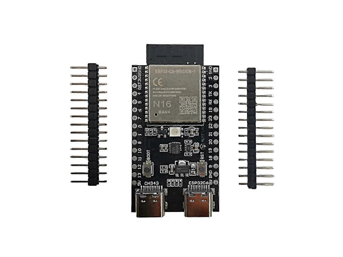 Kit De Desenvolvimento Esp32-c6, Wifi E Bluetooth, Para Iot