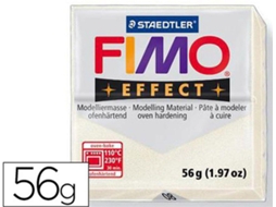 Pasta Staedtler Fimo Effect 56 Gr Perola Metalico