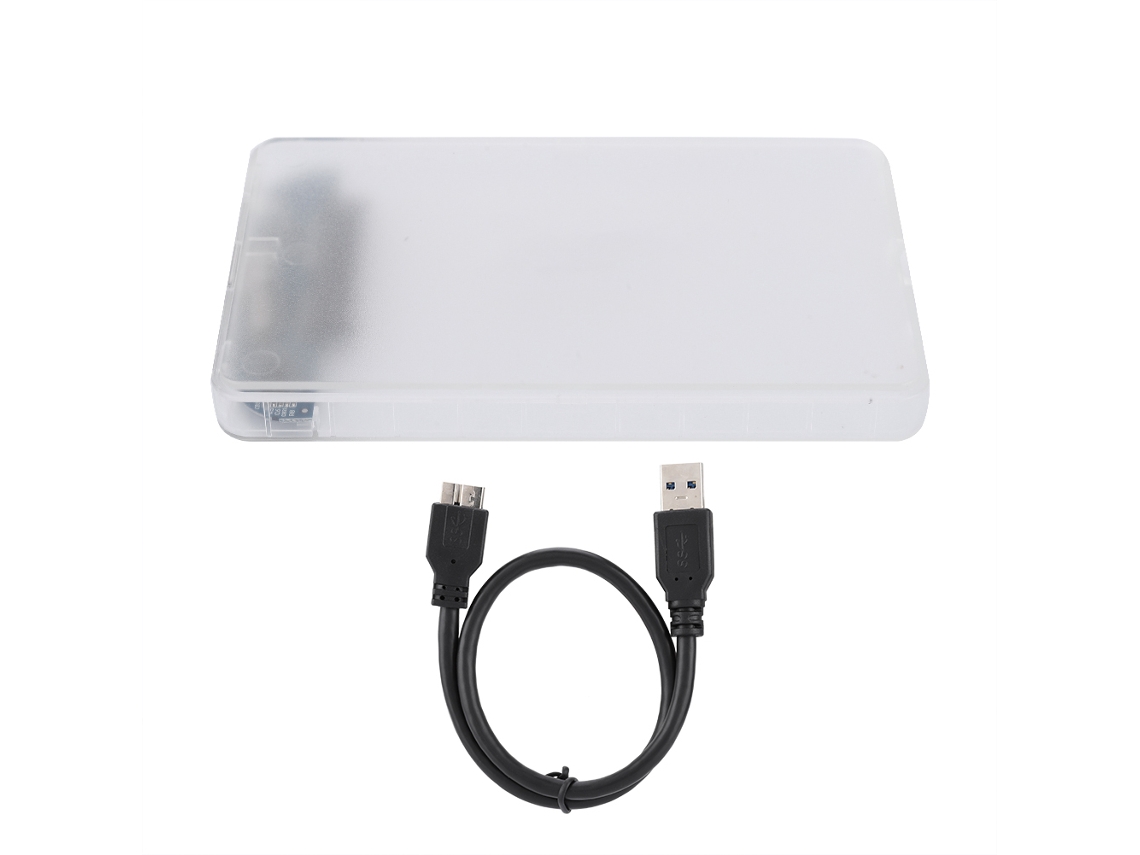 Enclosure Para Disco Rígido Externo (interface Usb 3.0, Design Transparente Escalfado)