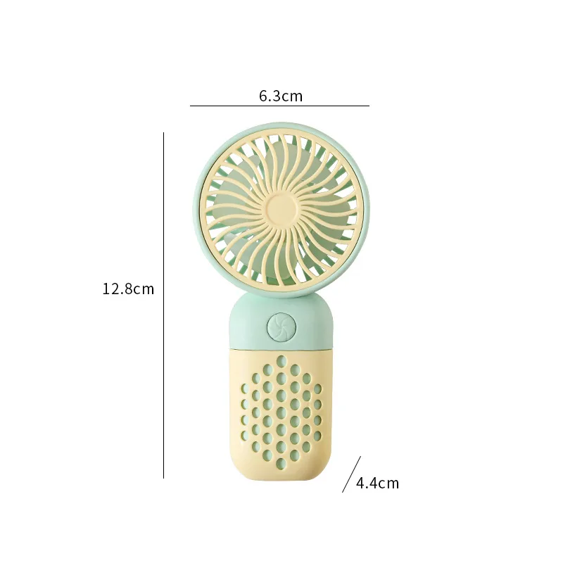 Ventilador de Camping MDUG com bateria de 20000mah, luz LED, gancho