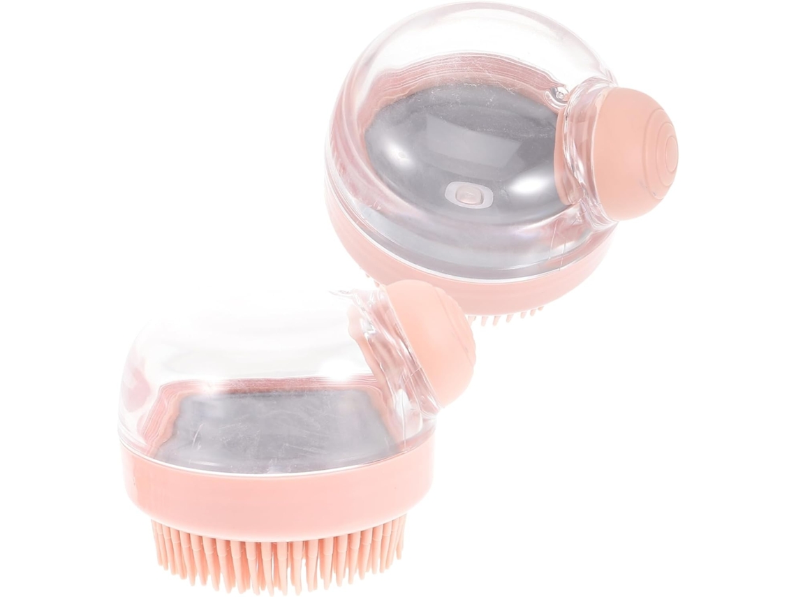 Lurelia Acessório De Duche Com Escova De Massagem Corporal, Com Argola, Massagem Suave E Portátil, Uso Diário Suave
