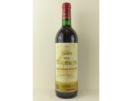 Vinho Tinto CLOS DES MENUTS 1989 (75 cl - 1 unidade)
