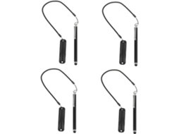 Conjunto De 4 Canetas Stylus Capacitivas Ergonômicas De Alta Sensibilidade Para Telas Sensíveis Ao Toque, Ideais Para Tablets Gokoco