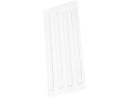 Protetores De Calcanhar Silicone Transparente, 4 Peças, Design De 2 Camadas