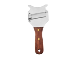 Cortador De Trufas Em Aço Inox, Espátula Para Chocolate E Queijo Com Lâmina Ajustável Cabo Madeira. Aquaforge