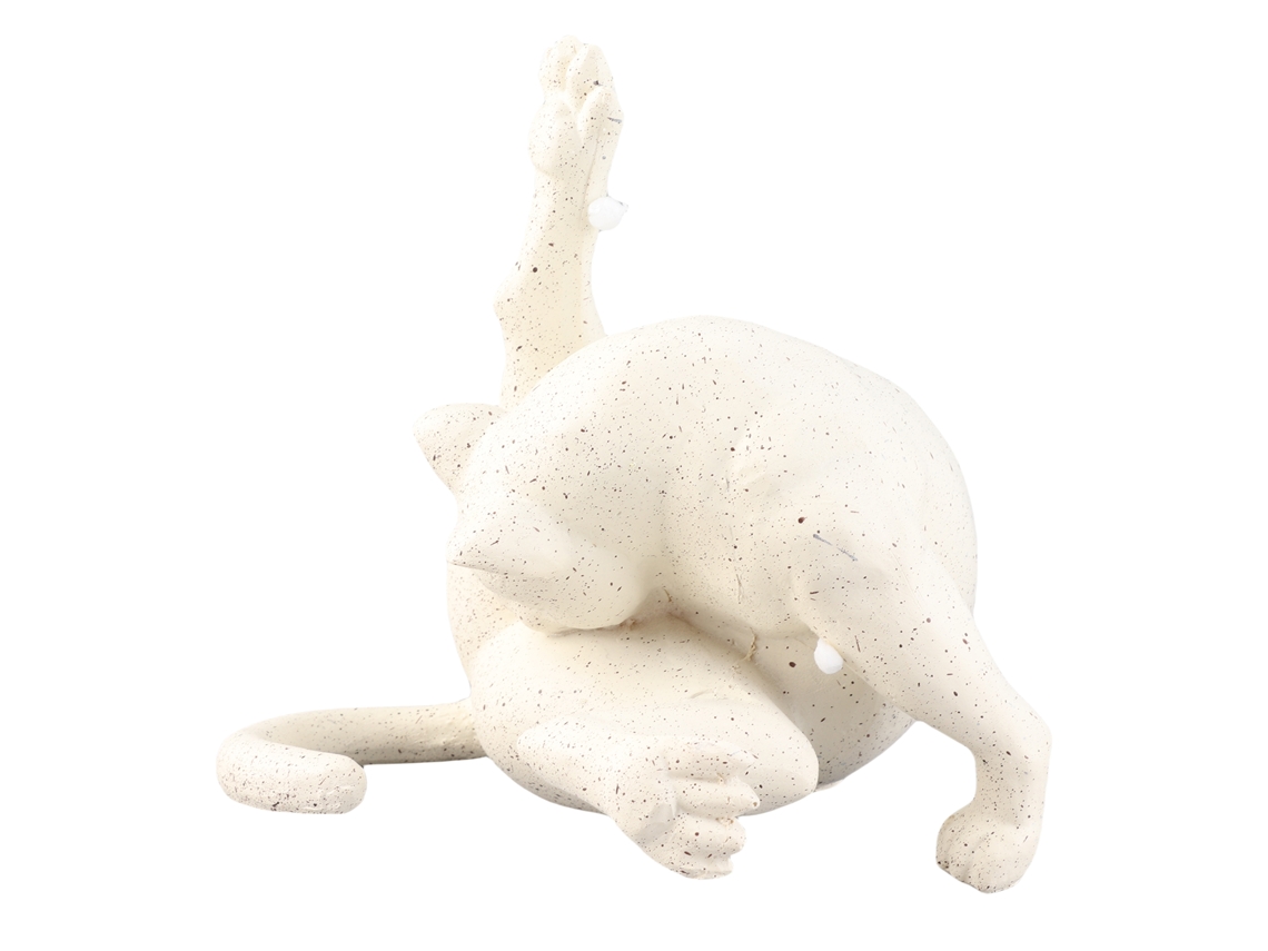 Estatua Gato Engraçado Licking Butt LAXISCREED