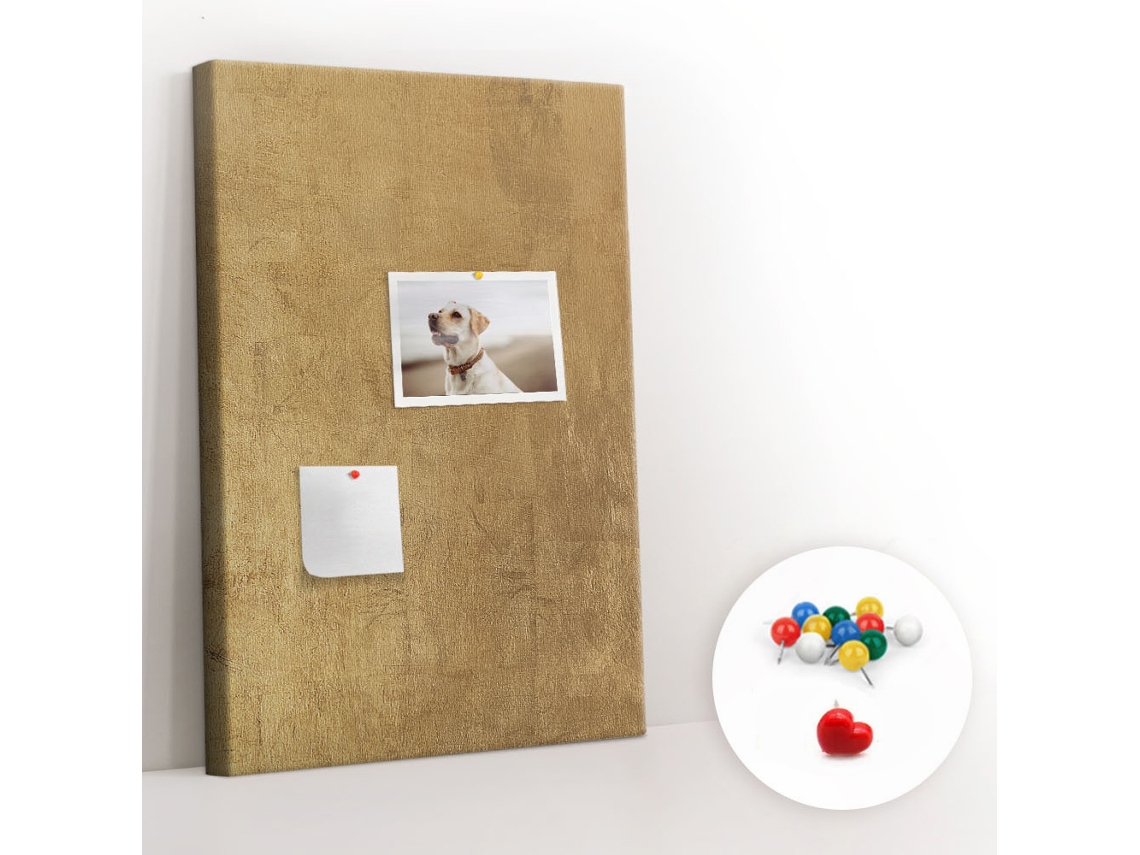 Quadro De Cortiça Com Impressão Material Decorativo Para A Sala De Estar Espelharte (40x60 Cm)