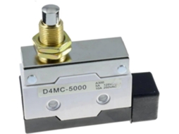 Interruptor De Limite Êmbolo Com Botão Pressão Spdt 250v Ac 10a D4mc 5000