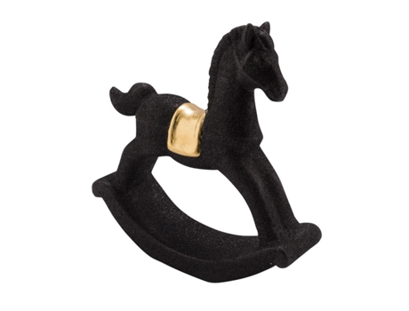 Decorações de Natal GEHLMANN (Preto / dourado - 17 x 4,5 x 17 cm)