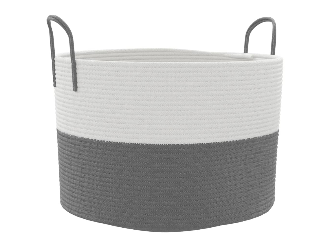 Storage Basket, Storage Baskets Vidaxl Multicolor Algodão (51 X 33 Cm)