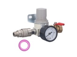 Regulador De Pressão Para Compressor De Ar Ar2000 Com Manômetro 0-1 Mpa 1/2 Polegada Npt