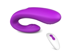 Vibrador Recarregável Do Clitóris E Do Ponto Gvibrador De Casais À Prova Dágua Com 9 Vibrações Poderosas Roxo Gusshious