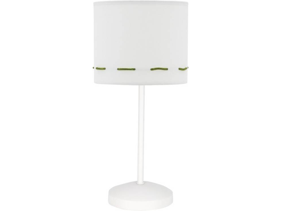 Candeeiro de Mesa FABRILAMP Trazos (Verde - E14 - Máx. 40W - Tecido)