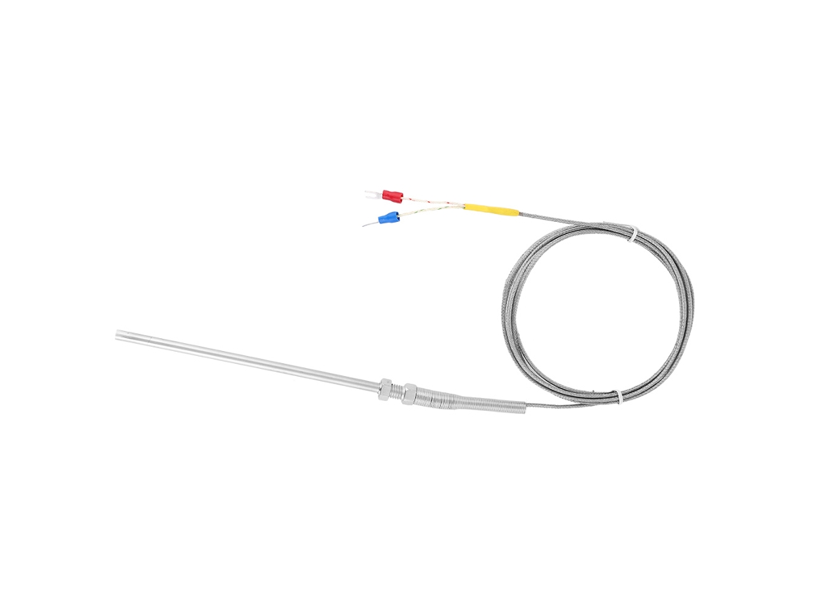 Laxiscreed Sonda Termopar K-type Com Cabo De 2m E Rosca M8 Para Medição De Temperatura