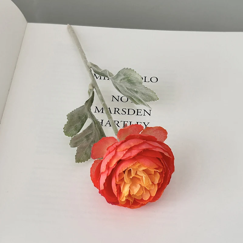 (5 Peças Vermelhas) Flores Artificiais, Arranjos Florais Para Casa, Decoração De Buquês, Decoração De Festas
