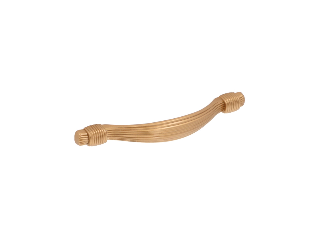 Puxador para Móveis HARDWAREXCHANGE em Zamac com 128mm, Ouro Milan, conjunto de 6
