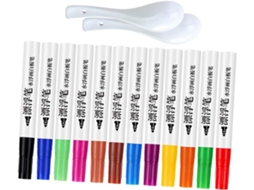 Conjunto De Marcadores De Tinta À Base De Água Vaguelly Para Crianças