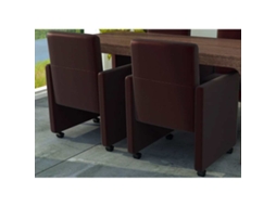 Vidaxl Cadeiras De Jantar 2 Pcs Couro Artificial Castanho