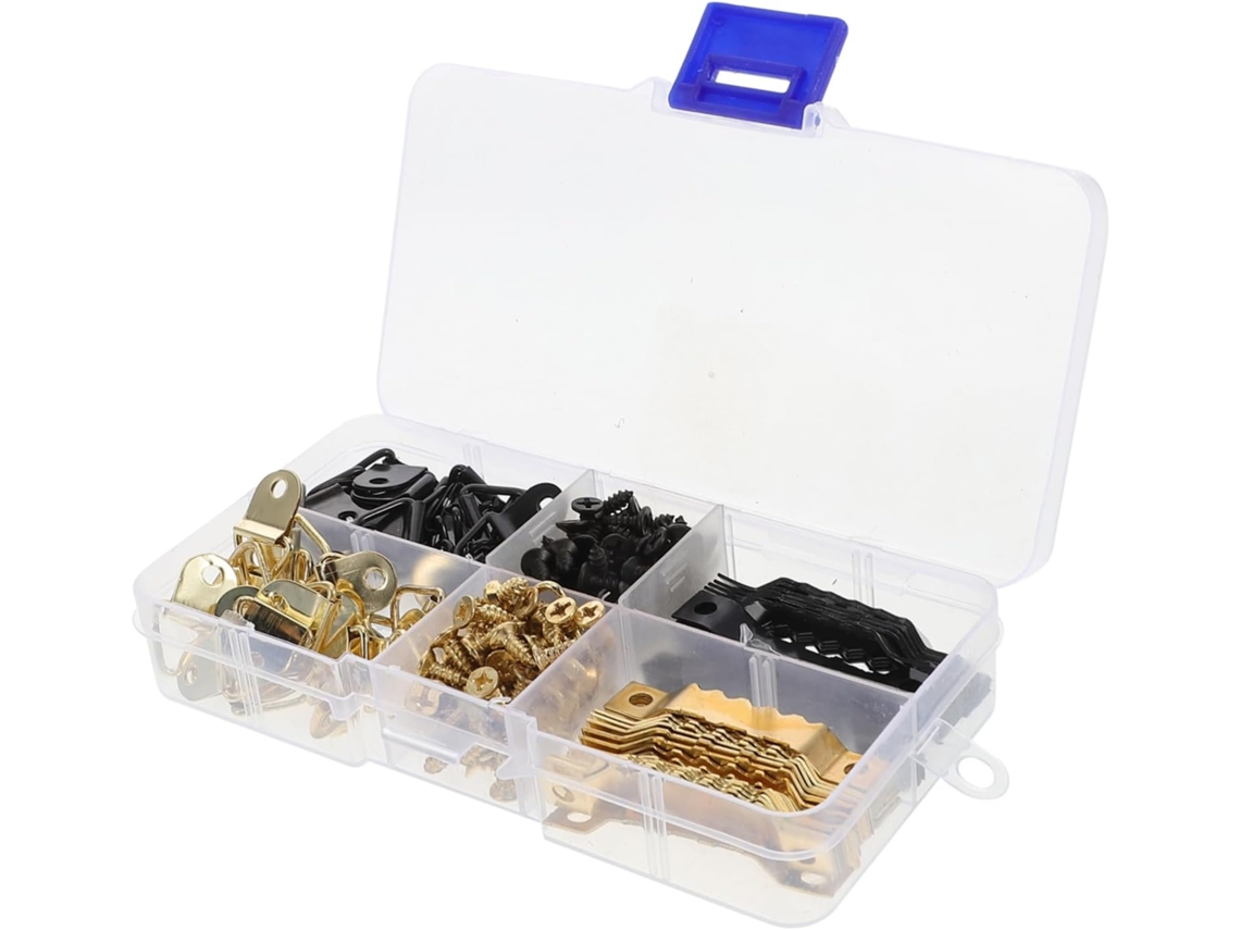 Pendurar Quadros Ideal Molduras Montagem Parede Ganchos Resistentes Acessórios Emolduramento Kit Fios GOKOCO