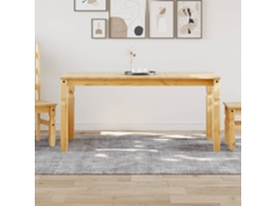 Vidaxl Mesa De Jantar Corona 160x80x75 Cm Madeira De Pinho Maciça