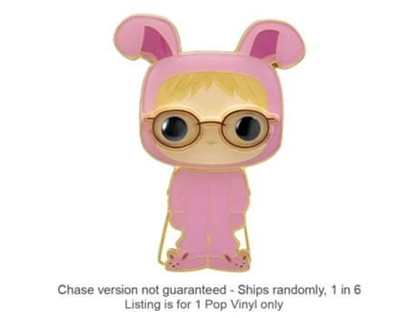 Figura Funko A HISTÓRIA DE NATAL Ralphie 4 Pop! Pin Chase Envia 1 em 6