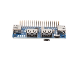 Laxiscreed Placa De Expansão Usb Para Raspberry Pi Com Interfaces De Troca Rápida