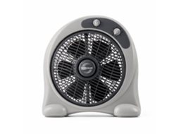 Ventilador de Mesa 40W com Temporizador, 3 Velocidades, Silencioso, 25cm MDUG