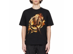 Rockinstone Hunger Games Movie Catching Fire Mockingjay Black Adult T-shirt Size:xxxl