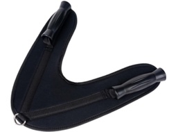 Faixa Elástica De Resistência Anneome Com Alça Antiderrapante, Feita Nylon, Metal E Pvc, Ideal Para
