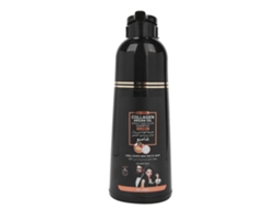 2026 shampoo de Tinta com Colágeno e Óleo de Argan para Cobrir Cabelo Cinza e Branco 400ml
