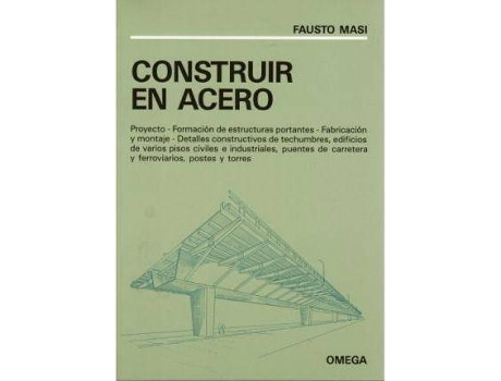 Livro Construir en acero de Fausto Masi (Espanhol)