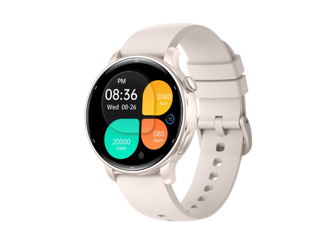 (branco) Smartwatch Com Gps, Posicionamento Por Satélite, Monitoramento De Frequência Cardíaca, Bússola E Chamadas Bluetooth.