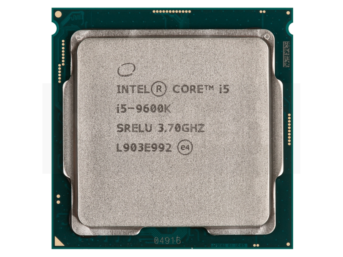 Processador INTEL-Core i5-9600K (Socket LGA1151 - Hexa-Core - 3.7 GHz)