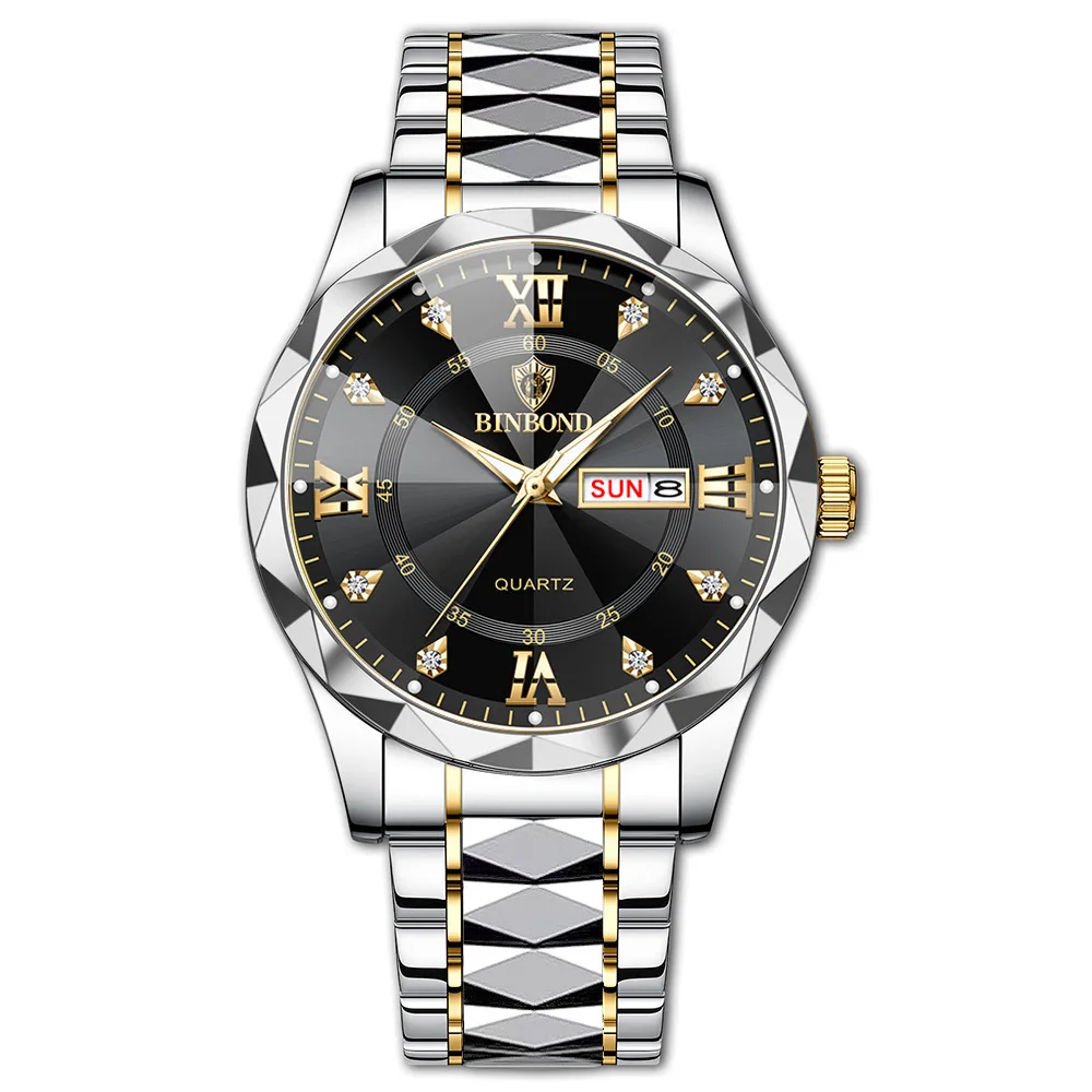 Relógio MDUG de luxo feminino resistente à água, com mecanismo de quartzo, pulseira prateada e mostrador branco