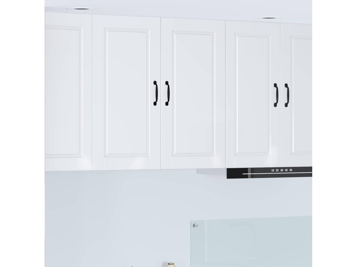 Vidaxl Armário De Parede Porto Branco Brilhante 80 X 31 X 80 Cm