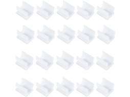 Conjunto de 125 Pinos Adesivos para Canetas Em Quadro Branco, Suporte Plástico Resistente para Fixação de Lápis Em