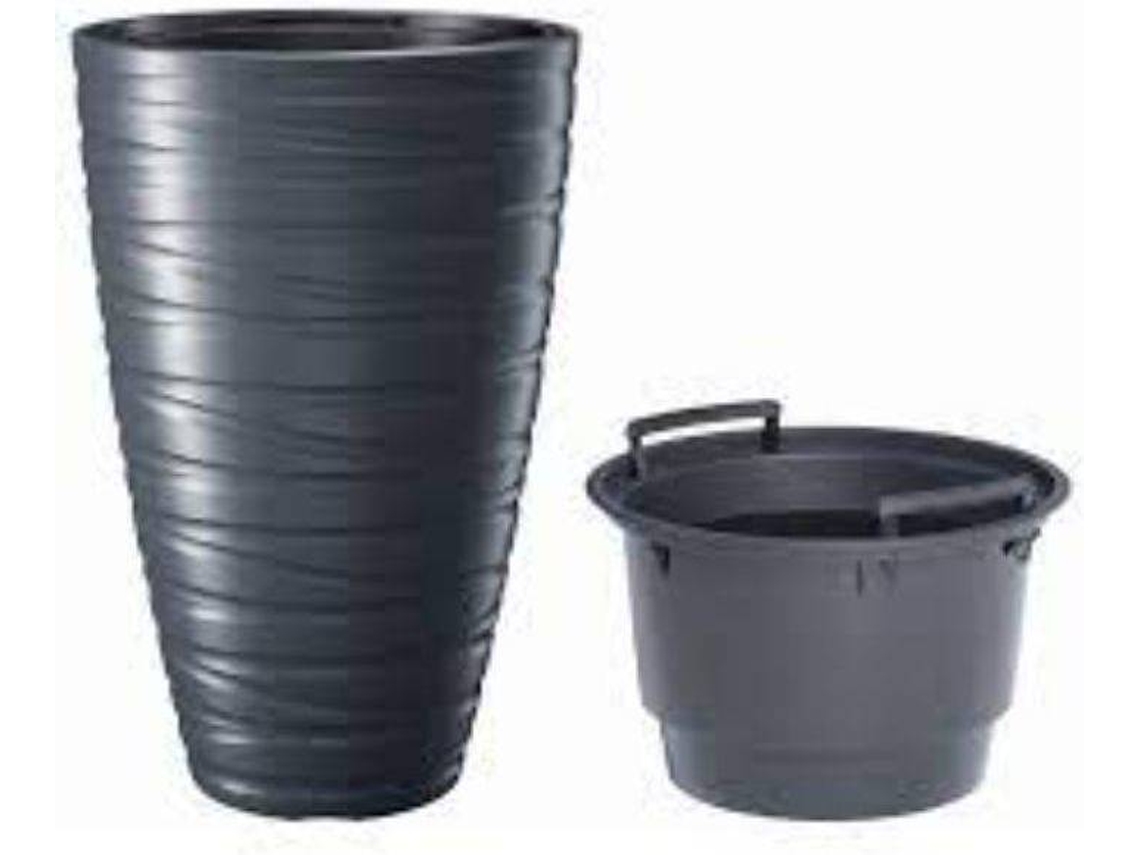 Vaso PROSPERPLAST Maze DPMZ (Cinzento)