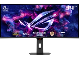 Monitor Gaming ASUS ROG Strix OLED XG34WCDG (34'' - UltraWide Quad HD - 0,03 ms - 175 Hz)