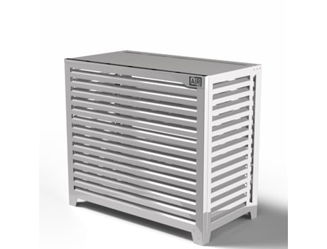 Cobertura Da Bomba De Calor - Big Blade - Branco - De Chão Tamanho Xxl (l 135cm - A 120cm - P 73cm) - Box Air Klima