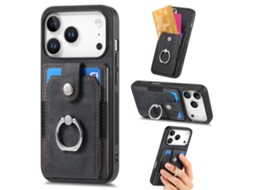 Capa Com Porta-cartões Para Iphone 17 Pro Max