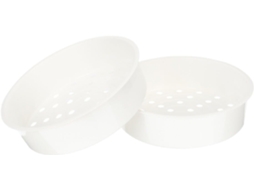 Conjunto De 2 Cestos Para Cozinhar Arroz A Vapor, Resistentes Ao Calor, Leves E Fáceis De Limpar, Ideais Para Legumes Conjunto De 2 Ces Gokoco