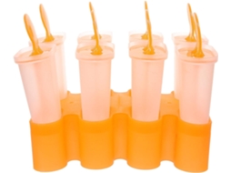 Forma De Picolé Plástico Reutilizável E Fácil Desenformar, Utensílio Criativo Ideal Para Meninas Em Casa, Cores Sortidas