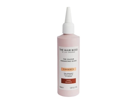 Iluminador Realçador Para Tons Escuros De Cabelo Warm Brunette, 150ml The Hair Boss