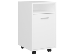Side Cabinet, Side Cabinets Vidaxl Branco Madeira Processada (n/a)