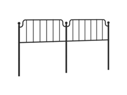 Cabeceira de substituição de 193 cm em metal marrom, exclusiva da MAISON.