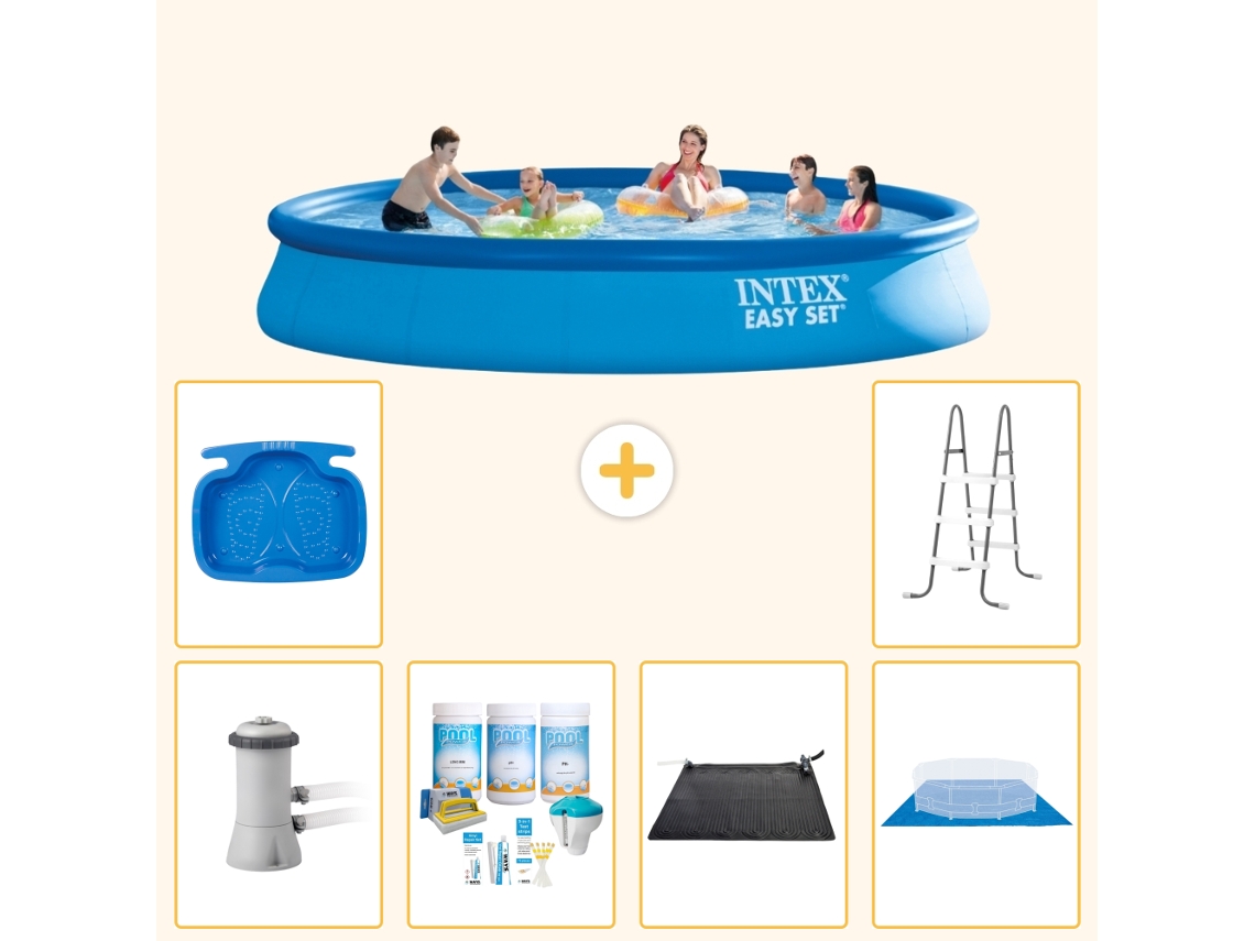Intex Piscina Easy Set Redonda - 457x84 Cm - 7-peças S20950