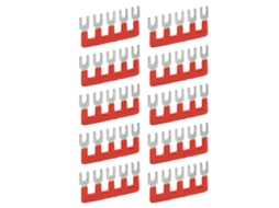 10 Peças Barrera Tenedor Tipo Franja 400v 25a Pvc Cobre Bloco De Terminal Tb Para Eletrodomésticos Locais De Construção Tb 2505