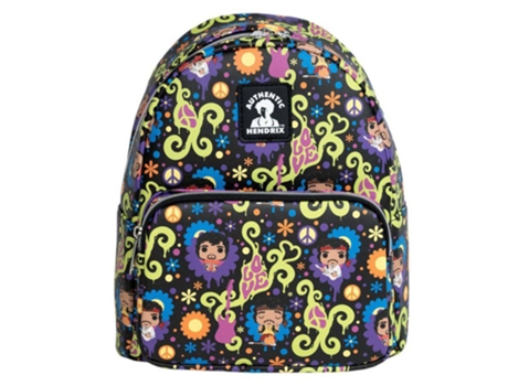 Mochila Unissexo JIMI HENDRIX Funko Love Flowers Multicor