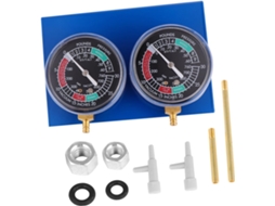 Manômetro de pressão de vácuo para kit de sincronização de combustível de motocicleta de 2 cilindros, medidor de precisão.