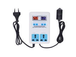 Controlador De Temperatura E Umidade -20~60℃ 0~100.0%rh Lcd Thermostato Umidistato Digital Ac